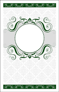 Wedding Program Cover Template 13C - Graphic 3